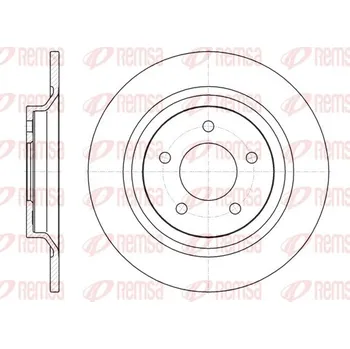 Brzdový kotouč Brzdový kotouč REMSA 61113.00