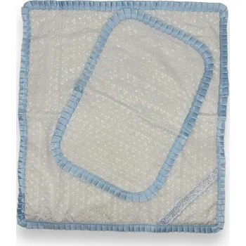 Hnízdečko pro miminko Kasapoglu Kojenecký modrý set do kočárku Barva: Modrá