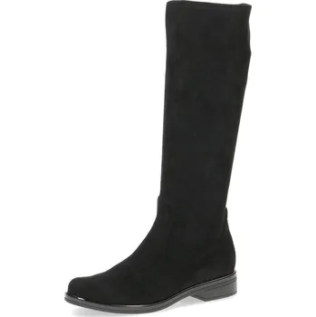 Dámské kozačky Dámské kozačky 9-25512-41-044 Caprice černé Barva: black stretch, Velikost: 41