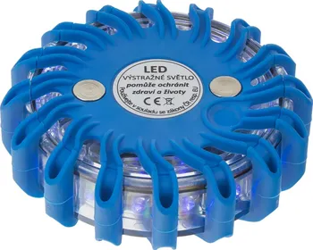 Maják LED výstražné světlo WL-H01BLU LED modré