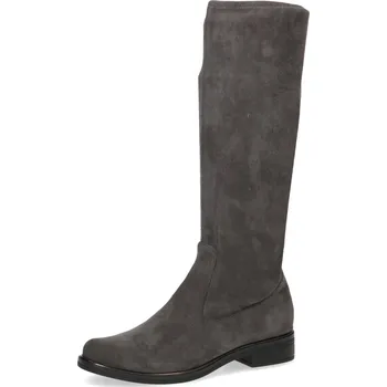 Oblečení a móda Dámské kozačky 9-25512-41-251 Caprice šedé Barva: dk grey str., Velikost: 38,5