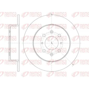 Brzdový kotouč Brzdový kotouč REMSA 61352.00
