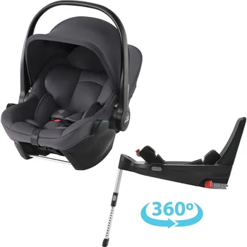 Přeprava dětí BRITAX RÖMER Baby-Safe Core + Flex Base 5Z, Midnight Grey
