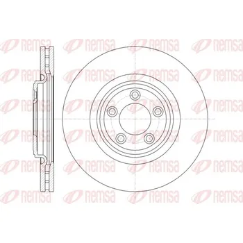 Brzdový kotouč Brzdový kotouč REMSA 61374.10