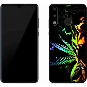 Pouzdro na mobilní telefon Gelový kryt mmCase na mobil Huawei P30 Lite - konopí 2