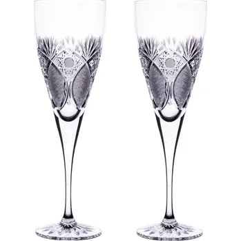 Sklenice Bohemia Crystal Přátelská souprava Fiona na víno. Brus Paříž, 270ml