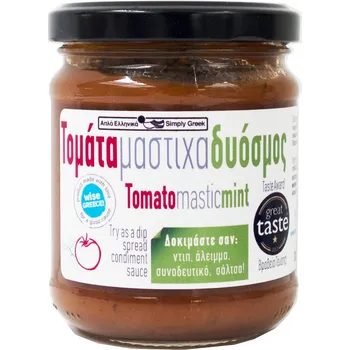 Omáčka Omáčka z řeckých rajčátek s mátou a mastichou 200g Simply Greek