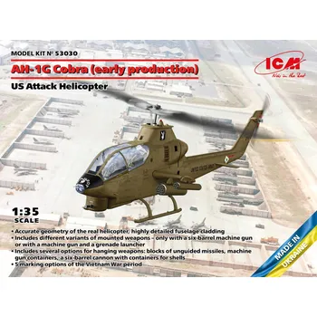 Modelářství 1/35 AH-1G Cobra Early production (5x camo)