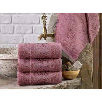 XPOSE® Bambusová osuška CATANIA - pudrová 70x140 cm, Bambus + Prodloužená možnost vrácení zboží do 50 dnů