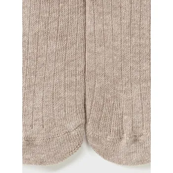 Dětská móda Mayoral Žebrované punčochové kalhoty 9646, 9751 modré,béžové, smetanové barva: béžová, Rozměr: 12 měsíců