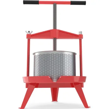 Lis na ovoce Aldotrade Lis na ovoce rámový 9 l nerez/červený