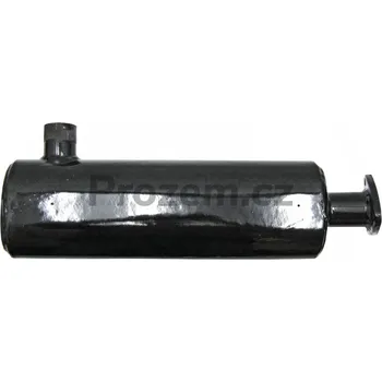 Auto-moto Tlumič výfuku, vertikální, pro výfuk dolů, vnitřní Ø horní 38 mm pro Fiat, Ford, 44x500 mm, 44905942, 5134942