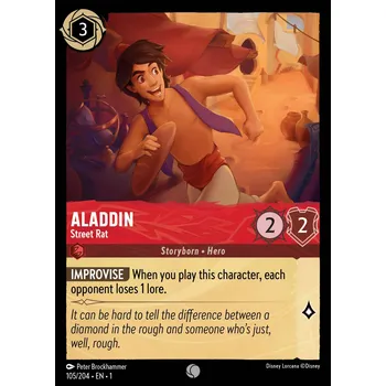 Karetní hra Aladdin 105/204 - The First Chapter Typ karty: Standard