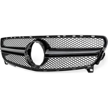 Kapota PROTEC Přední maska Mercedes W176 A-Class 2015-2018 černá lesklá