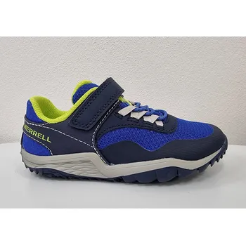 Dívčí tenisky Dětské Merrell Trail Glove 7 A/C blue/lime 30