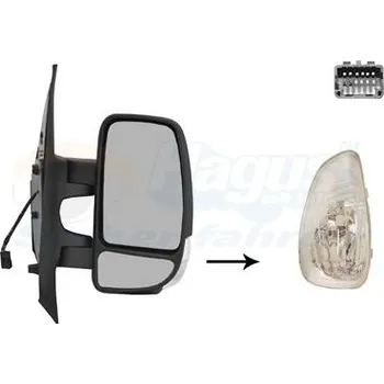 Auto zrcátko Vnější zpětné zrcátko VAN WEZEL 3799812