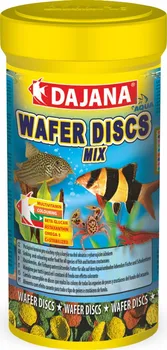 Krmivo pro rybičky DAJANA PET wafer discs mix 250 ml