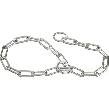 Obojek pro psa CAMON STAHOVACÍ OBOJEK VELKÁ OKA 3.8 mm Barva: CHROM, Velikost: 60 cm