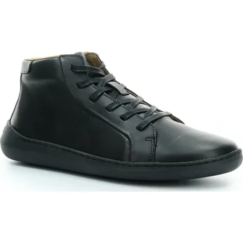 Dámské tenisky Skinners Moonwalker High Top Black/Black kotníkové barefoot boty Velikost boty (EU): 42, Vnitřní délka boty: 273, Vnitřní šířka boty: 98