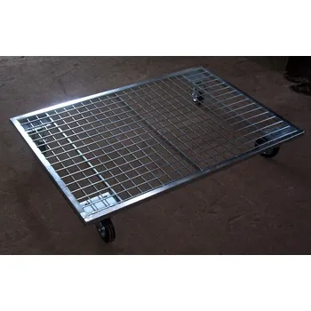 Pojízdný podvozek pro drátěnou paletovou nástavbu, slevy