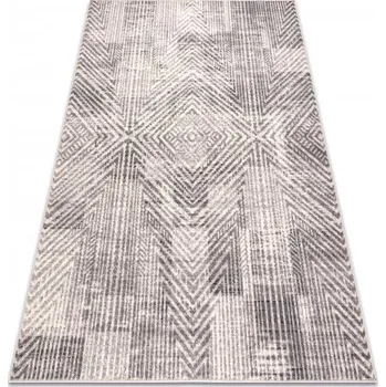 Koberec Makro Abra Kusový koberec vlněný ANGEL 7890 / 52042 béžový šedý Rozměr: 80x150 cm