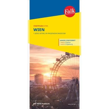 Falk Stadtplan Extra Wien 1:21.500 (DE)