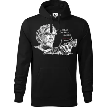 Dámská mikina Mikina - Stanislav Jan Wabi Daněk Barva: Černá (01), Velikost: 3XL, Střih: Pánské