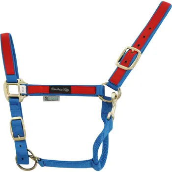 Vybavení pro koně Umbria Equitazione Ohlávka nylonová Colored Parts Umbria Equitazione, royal/red PONY