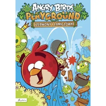 První čtění Angry Birds. Playground. Czerwony i łamigłówki. Książka z naklejkami - Praca zbiorowa