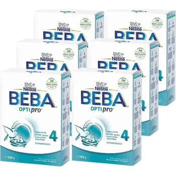 Kojenecká výživa BEBA Optipro 4 batolecí mléko 6x500g