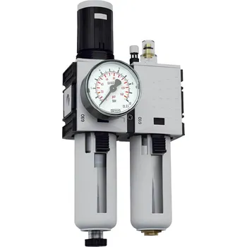 Příslušenství ke kompresoru KNOCKS FLUID Technik Dvoudílné jednotky Futura 1/4", 0,1 - 1 bar, 1 800 l/min