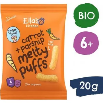 Ella's Kitchen BIO křupky mrkev a pastinák - 20 g