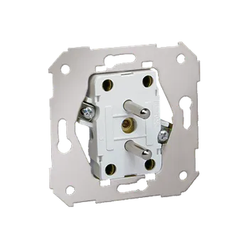 Elektrická zásuvka SIMON 82 75458P-39 Dvojitá kolíková zásuvka s uzemněním, přístroj, věnovaná pro rámečky série SIMON