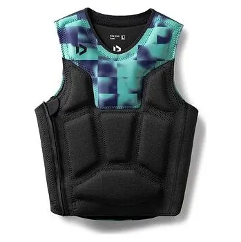 Plovací vesta vesta DUOTONE Kite Seat mint/grey-melange velikost neoprenů a trapézů 48/S