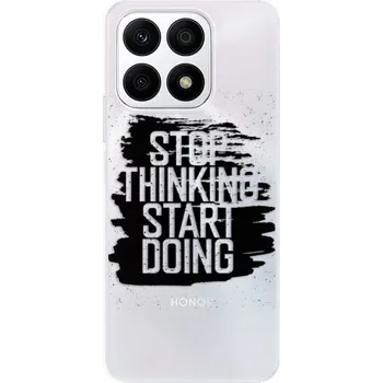 Pouzdro na mobilní telefon Odolné silikonové pouzdro iSaprio - Start Doing - black - Honor X8a