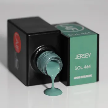 Umělé nehty Laif Gel lak zelený SOL - 464 Jersey 10ml