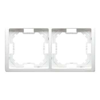 vypínač SIMON Basic Standard BMR2/11 Rámeček 2-násobný, Bílá