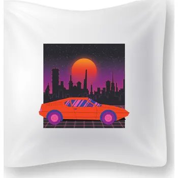 Dekorativní polštářek Polštářek - Cyberpunk