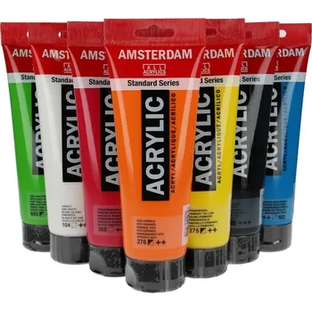 Výtvarná barva ROYAL TALENS Akrylová barva AMSTERDAM 250 ml, 274 - nickel titanium yellow