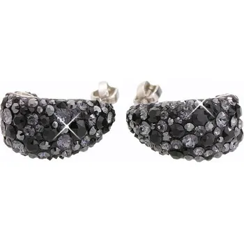 Náušnice Stříbrné náušnice - SWAROVSKI Ag925 rhodiované (Náušnice - stříbro)