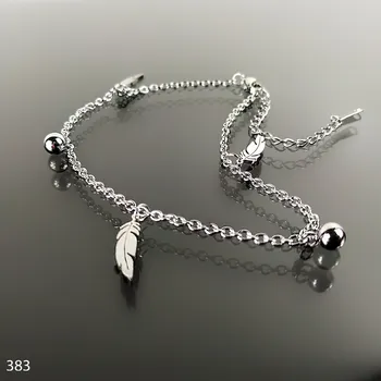 Řetízek Ocelový řetízek na nohu č. 383