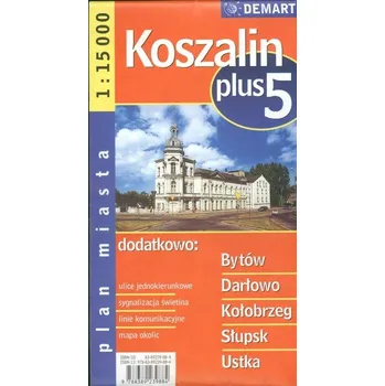 Koszalin plus 5 1: 15 000 plan miasta
