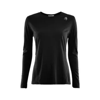 Dámské tričko Aclima LightWool Sports Shirt Women Jet Black černá XXL