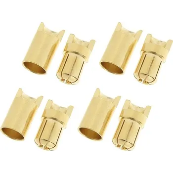 RC náhradní díl Revtec Konektor zlacený 6.5mm (4 páry)