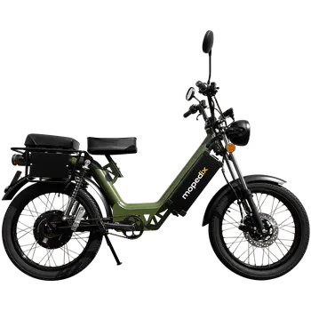 malá motorka Moped MOPEDIX Electrix 45 Olivová