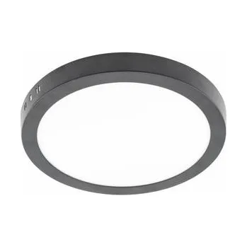 GTV LED svítidlo ORIS PLUS, podhledové svítidlo, 24W, černá, 4000K, 2000lm, AC220-240V, povrchová montáž, IP20, 120°