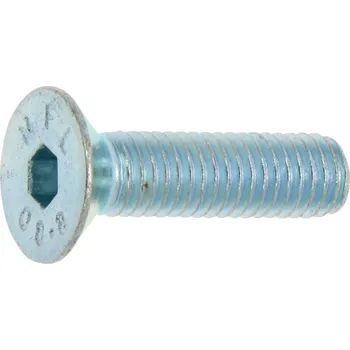 Šroub Zápustný šroub pozinkovaný 8.8, DIN 7991, M8x1,25x30 mm pro Rabe, 7991D830NA, 7991D830N