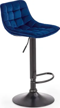Barová židle Halmar H95 tmavě modrá/černá