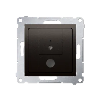 vypínač SIMON 54 D75310.01/46 Dvou tlačítkový stmívač, (strojek s krytem) 40–500 W (300 VA); Hnědá