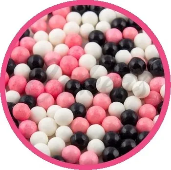 Čokoláda Cukrové perly Minnie mix 7 mm (50g)